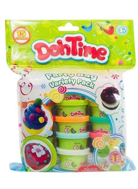 Party Bag Doh 15 Pcs 1oz