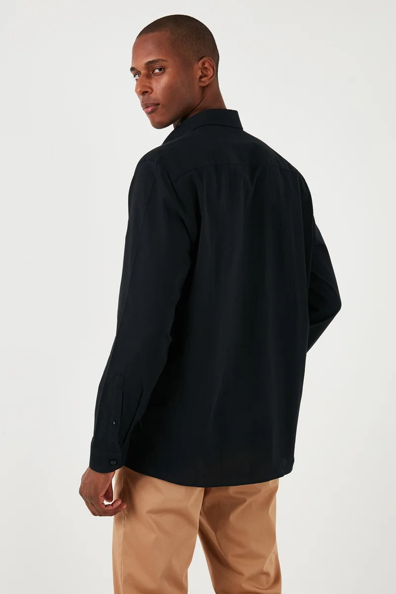 U.S. Polo Assn. BASE. Polo Logo Button Collar 100% Cotton Regular Fit Shirt Men's SHIRT G081GL0041829583