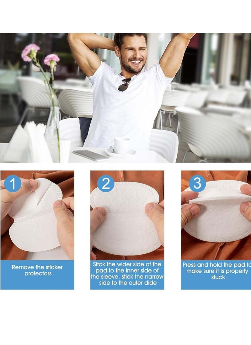 ALIVER 28PC Underarm Sweat Pads – Premium Disposable Armpit Shields for Men & Women, Extra-Strong Adhesive, Invisible Fit, Ultra-Comfortable, Sweat-Proof Protection for Clothes, Non-Slip Dress Guards for Daily Use, Active Lifestyle, and Special Occasions  - Image 4