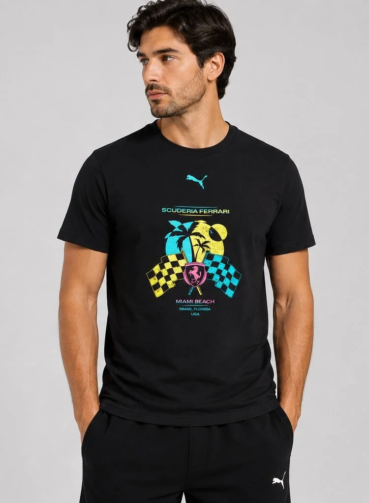 Scuderia Ferrari Scuderia Ferrari F1 Miami Grand Prix  T-shirt