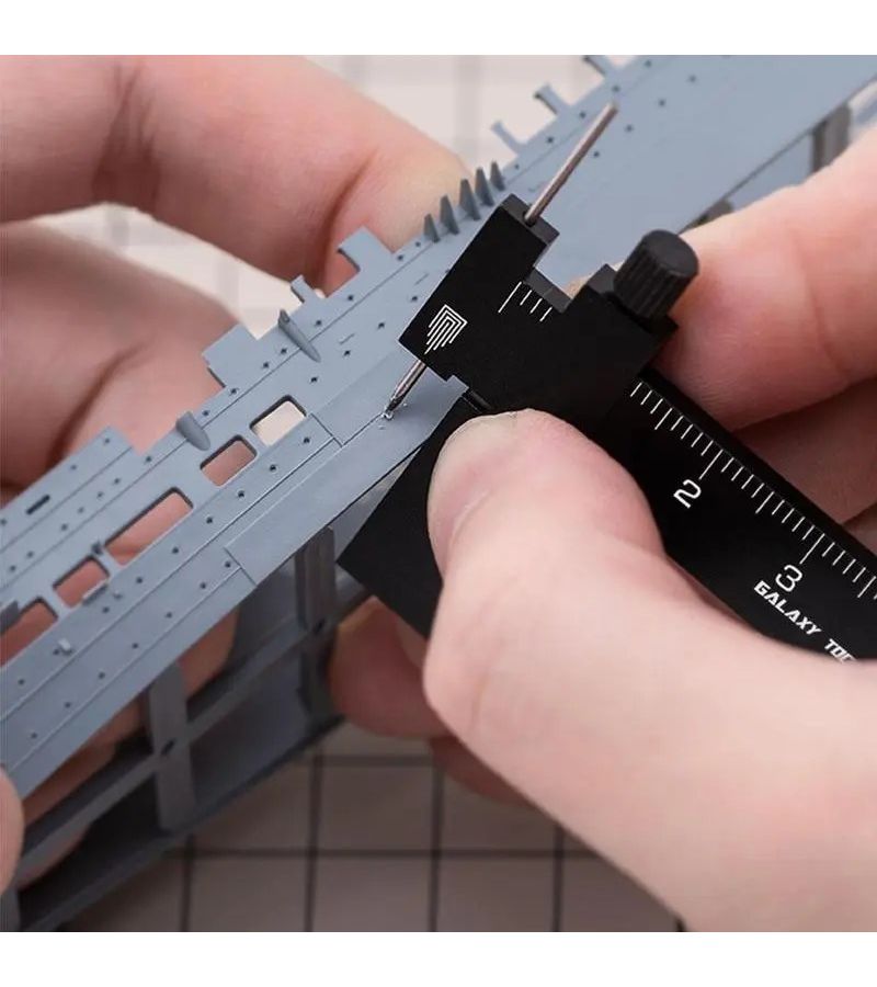 Equidistant Parallel Scriber Black For Figure Kit Military Miniature Scale Model Hobby Resin Machinists Technicians Craftsmen - Image 1