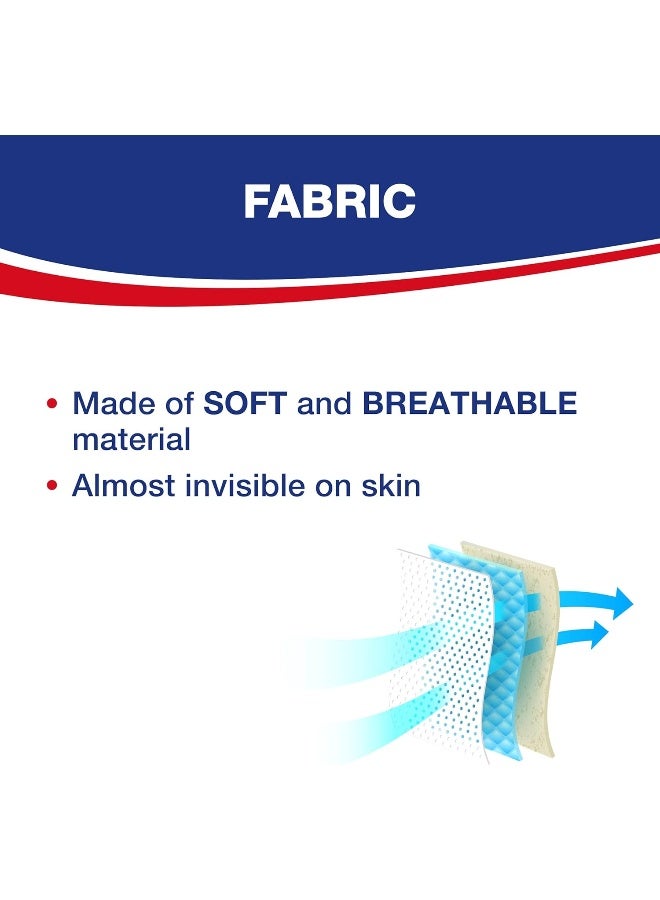 Hansaplast Hansaplast Transparent Plasters, Breathable and Non-Stick Wound Pad, Almost Invisible on Skin with Strong Adhesion, Suitable for Face and Visible part of the Body, 20 Strips  - Image 2