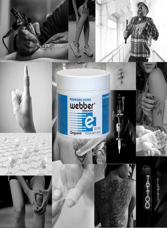 ويبر مرهم ويبر الطبيعي للإسعافات الأولية، يحمي البشرة ويوفر شفاءً سريعًا بفضل فيتامين هـ، لمكافحة ندبات الولادة القيصرية والجروح والحروق الناتجة عن الوشم والتجاعيد وحب الشباب وجفاف البشرة الشديد - Image 2