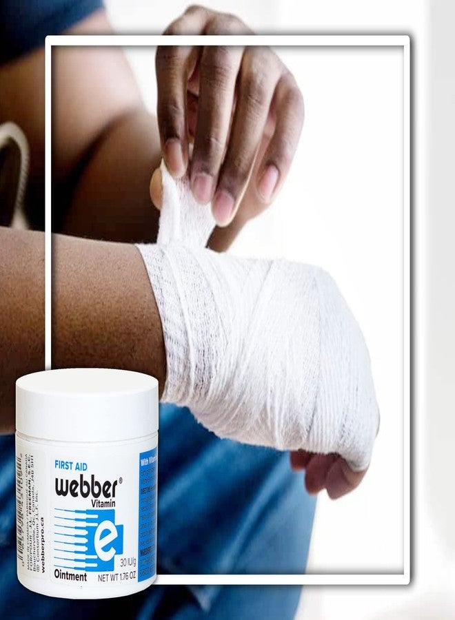 ويبر مرهم ويبر الطبيعي للإسعافات الأولية، يحمي البشرة ويوفر شفاءً سريعًا بفضل فيتامين هـ، لمكافحة ندبات الولادة القيصرية والجروح والحروق الناتجة عن الوشم والتجاعيد وحب الشباب وجفاف البشرة الشديد - Image 3
