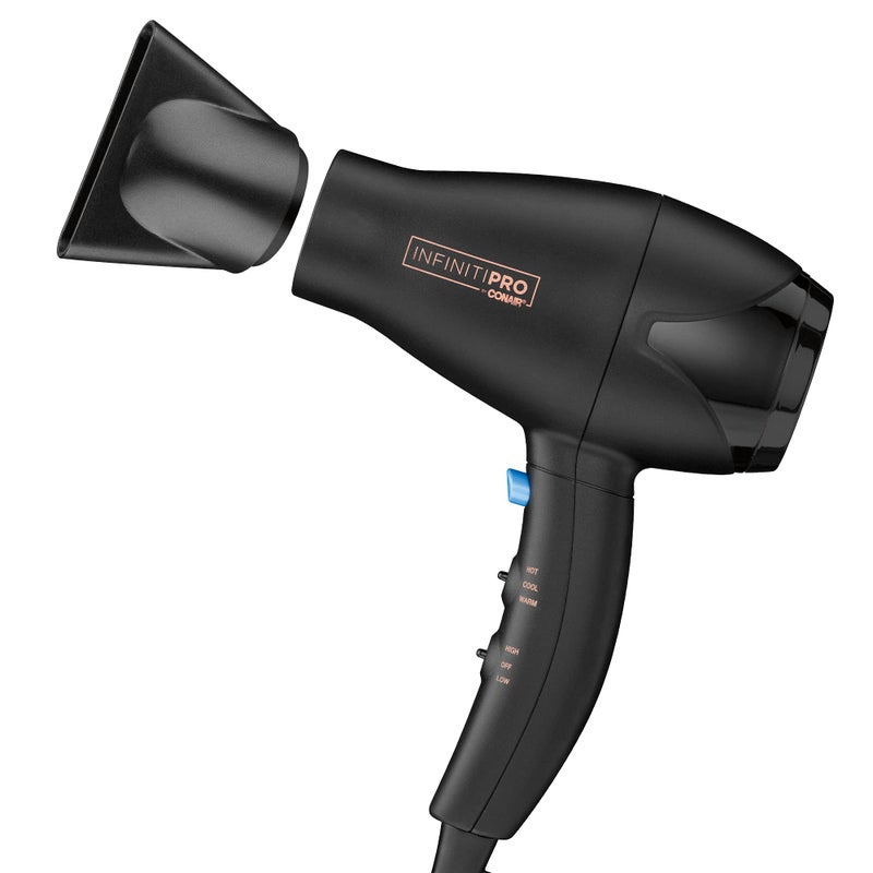 CONAIR INFINITIPRO BY CONAIR Travel Hair Dryer, Mighty Mini Compact Lightweight Professional AC Motor Hair Dryer - Image 1