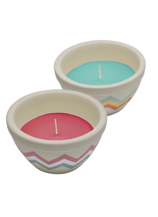 Waxworks Citronella Striped Pie Dish Candle, Festiva, 15Cm, Assorted, 1 Piece. - pzsku/Z2187A7CA07794DED212BZ/45/_/1715691090/b6bd4e6a-93be-485b-b6d8-653dec78f32f