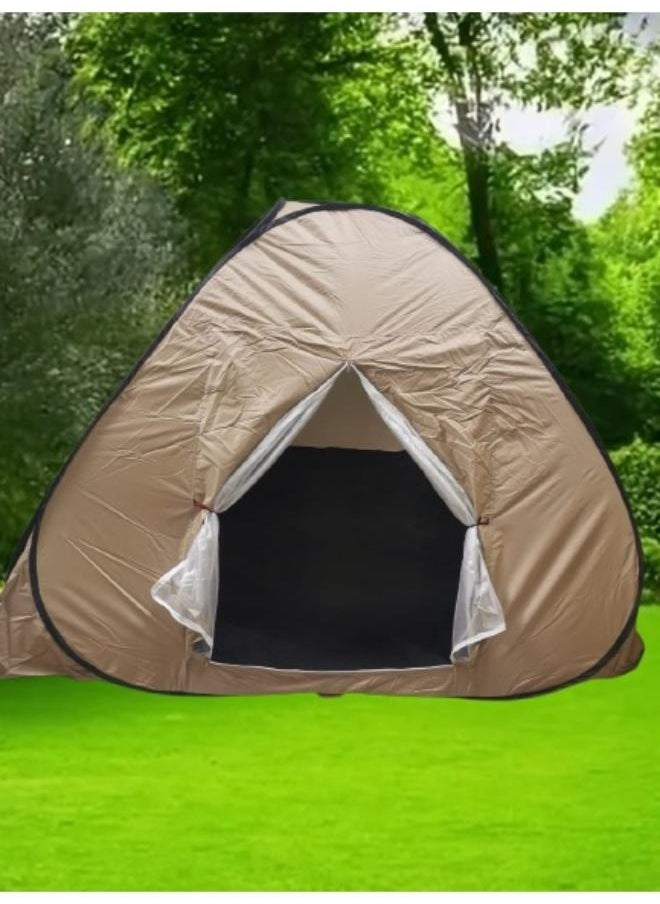 Generic - Double Person Instant Pop-Up Tent, for Camping Tent Automatic Quick Release Waterproof Outdoor Fishing Sun Shade Picnic BBQ Beach Size: 2*2*1.35m - Image 1