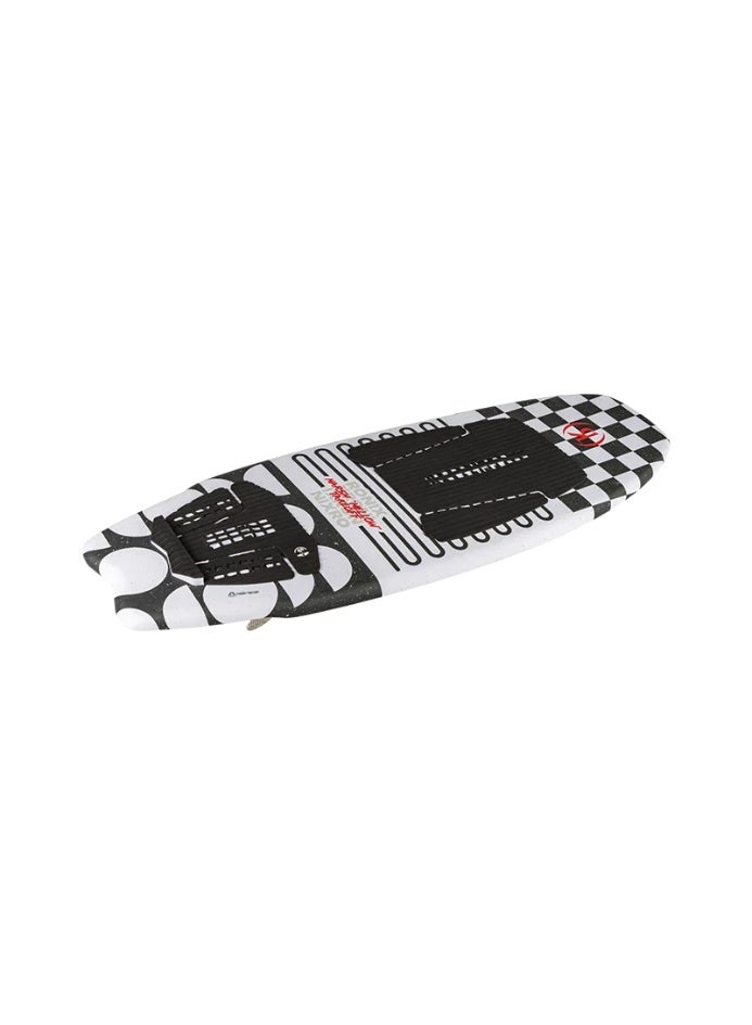 RONIX WAKESURF 2026 - Takeoff - Marsh 'Mellow' - Checkered / Bamboo - Image 4