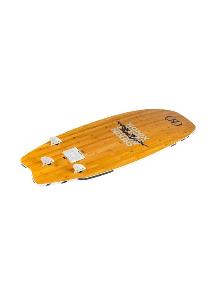 RONIX WAKESURF 2026 - Takeoff - Marsh 'Mellow' - Checkered / Bamboo - Image 5