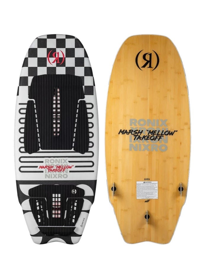 RONIX WAKESURF 2026 - Takeoff - Marsh 'Mellow' - Checkered / Bamboo - Image 1