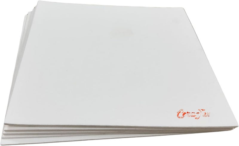 CeraTex 3170 Ceramic Fiber Paper 1/4" Thick, Size 11" x 12" 5 Sheets, High Temperature Insulation Gasket or Liner Paper for Kiln Stove Furnace Glass Fusing - Image 1