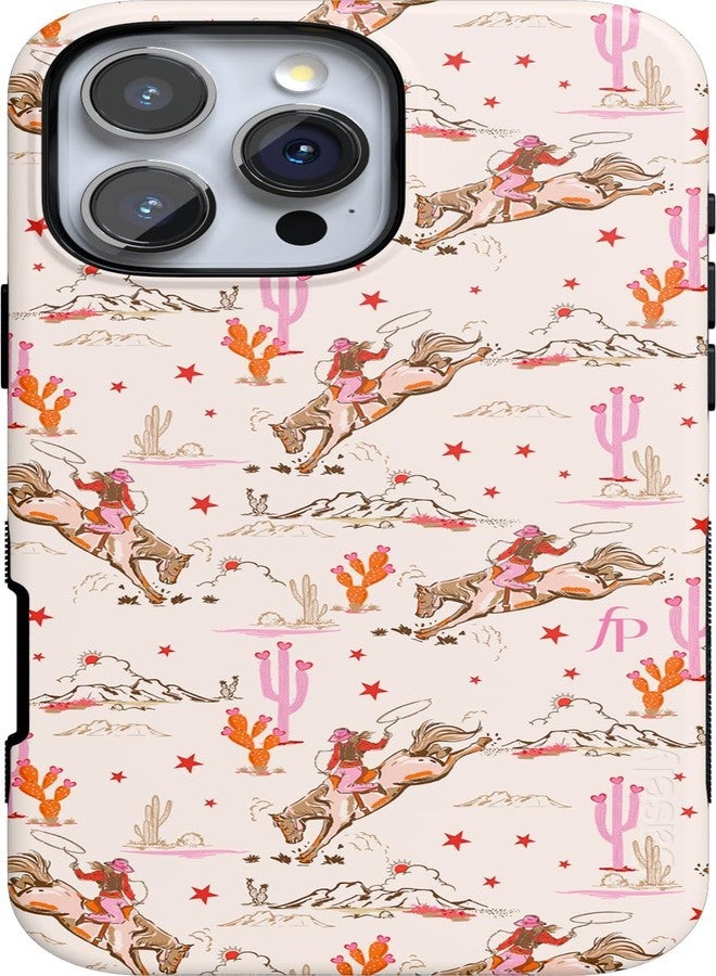 Casely iPhone 16 Pro Max Case | Cowgirl Canyon | FashionPass | Compatible with MagSafe | Bold Protective Case Design - Image 1