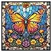 PICKFORU Butterfly Puzzles for Adults 1000 Pieces and up Stained Glass Puzzle with Butterfly Flowers PICKFORU Colorful Wall Art Puzzles as Home Decor - Image 4