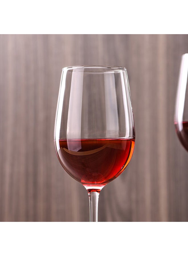 Cliton Wine Gl Set Of 6, Stemmed Gl For Home Use, Bordeaux Wine Gl, Glass Cups - Image 5