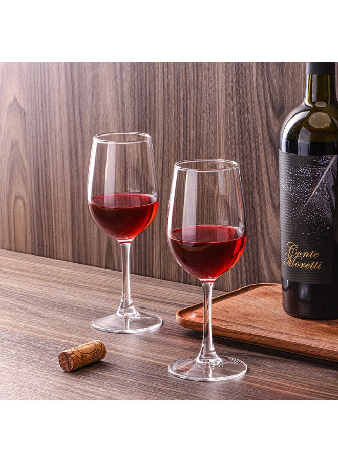 Cliton Wine Gl Set Of 6, Stemmed Gl For Home Use, Bordeaux Wine Gl, Glass Cups - Image 2