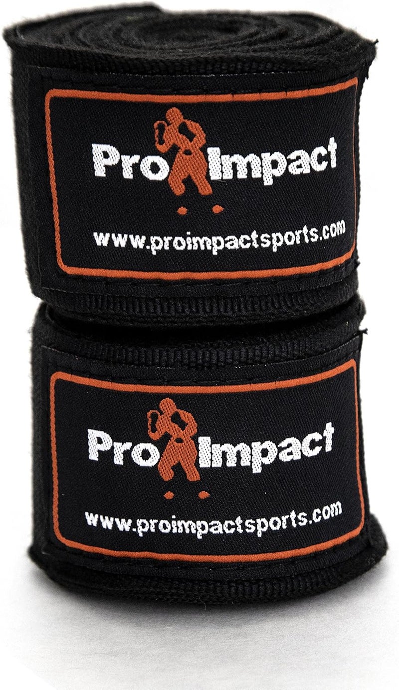 Pro Impact 180 Inch Mexican Style Boxing Hand Wraps – Stretchable Wrist & Knuckle Support for MMA, Muay Thai, Kickboxing, Heavy Bag & Combat Training – Men & Women - Image 2