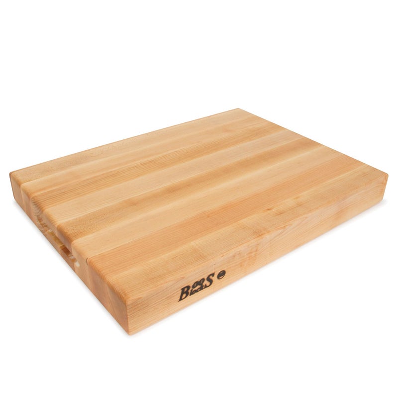John BOOS John Boos Block RABoard Large Reversible Wood Cutting Board 24x18x225 Maple 