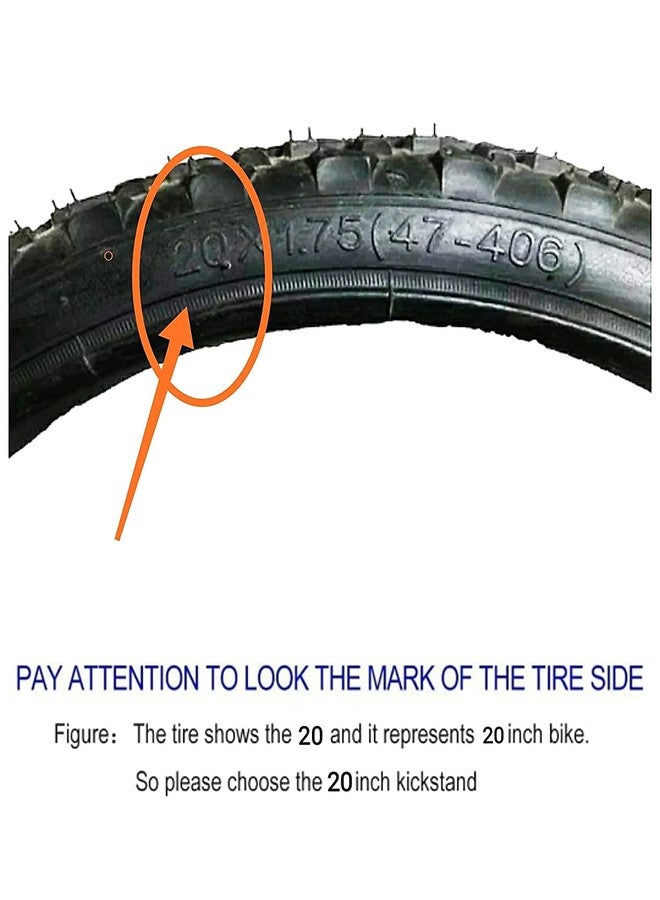 Shrenik Cycle Stand 20T Size Bicycle Kickstand Aluminum Alloy Having Tyre Size 20 * 1.75/2.125/2.35/2.40 Inch Kids Accessories - Image 5