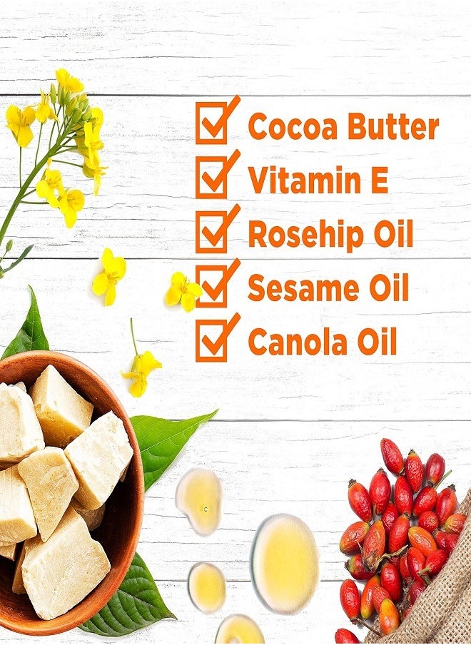 PALMER'S - Palmer's Cocoa Butter Formula Skin Therapy Moisturizing Body Oil-Vitamin E-Rosehip Fragrance-Improve scars,stretch marks,dry,damaged skin,uneven tone,ageing skin-Mineral Oil,Paraben Free-60ML - Image 1