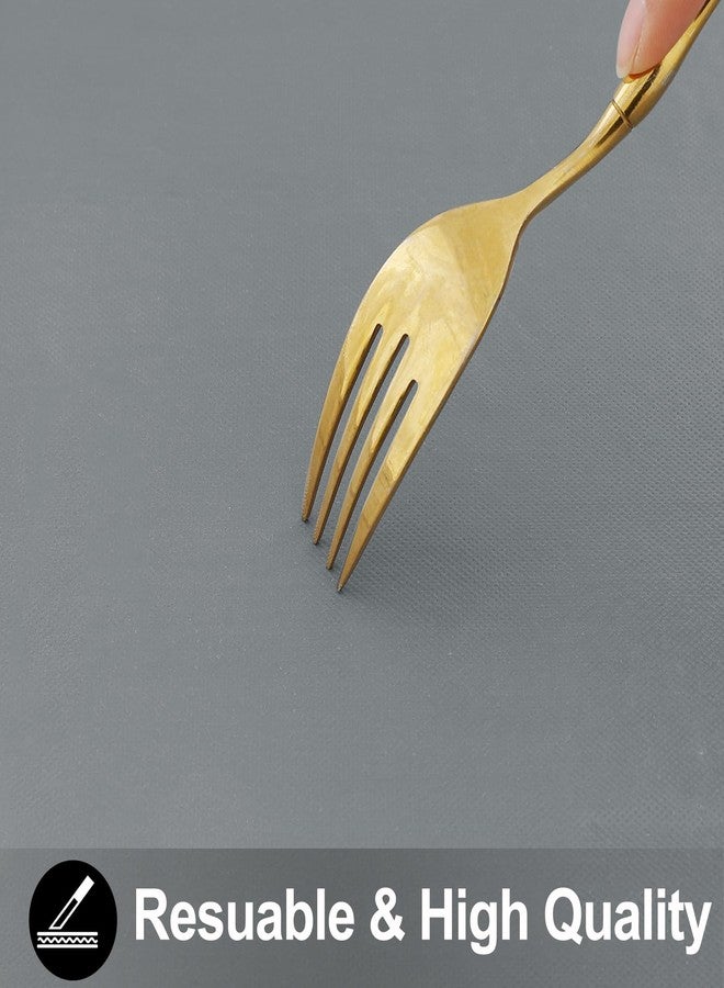 Smiry Rectangle Table Cloth 60x102 Inch, Waterproof Wipeable Vinyl Tablecloths Protector, Oil Spill Proof Plastic Table Cover for Dining, Picnic, Camping, Outdoor, Grey - Image 5