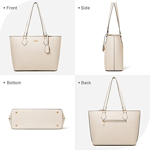 Bagsure 4PCS Women Fashion Handbags Purses Wallet Shoulder Bags Casual Tote Bag Crossbody Bags, Handbag Set Gift for Ladies Girls, Satchel Purse Set for Women - Image 5