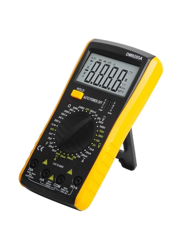 بريميم جهاز القياس المتعدد الرقمي "دي إم ٩٢٠٥ إيه" - شاشة "إل سي دي" مع إيقاف التشغيل التلقائي للقياسات الكهربائية - Image 2