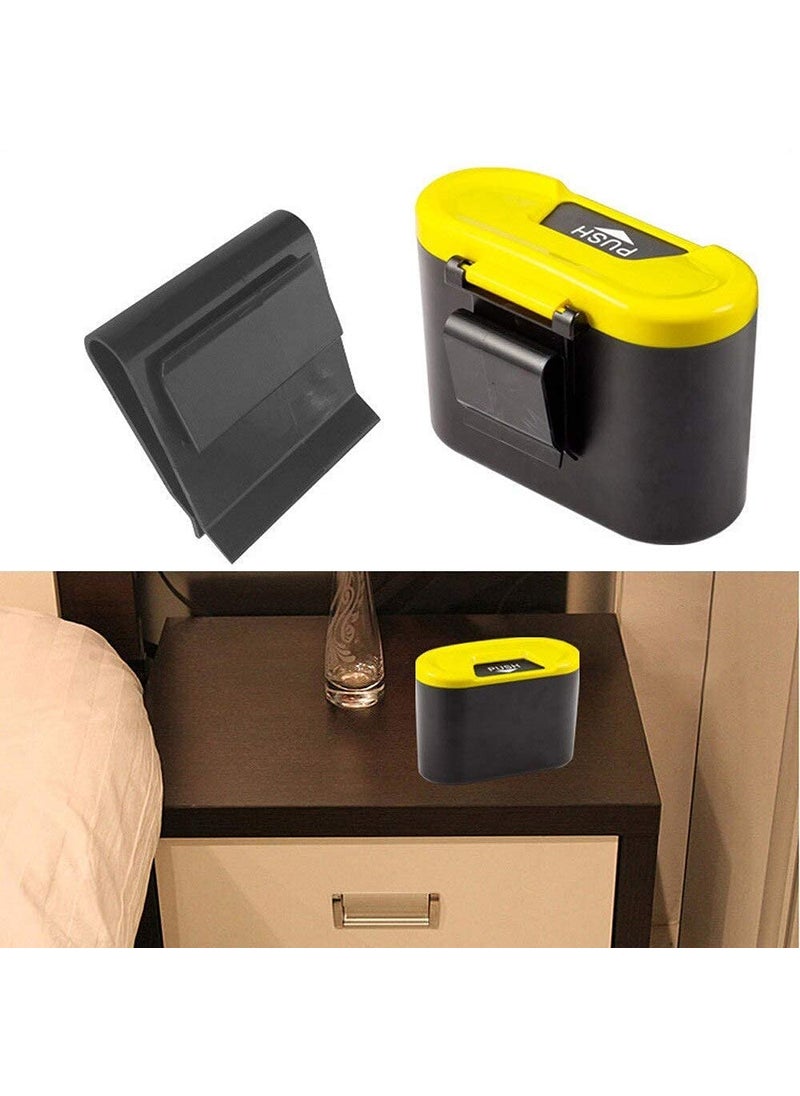 Dravizon - Dravizon Car Trash Universal Travel Auto Car Trash Can Bin Bag Rubbish Garbage Holder Tool Mini Nets Stowing Portable Car Dustbin - Image 1