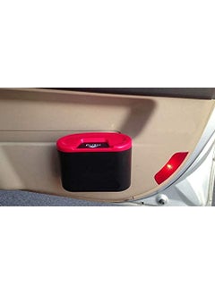 Dravizon Dravizon Car Trash Universal Travel Auto Car Trash Can Bin Bag Rubbish Garbage Holder Tool Mini Nets Stowing Portable Car Dustbin  - Image 2