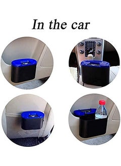 Dravizon Dravizon Car Trash Universal Travel Auto Car Trash Can Bin Bag Rubbish Garbage Holder Tool Mini Nets Stowing Portable Car Dustbin  - Image 3
