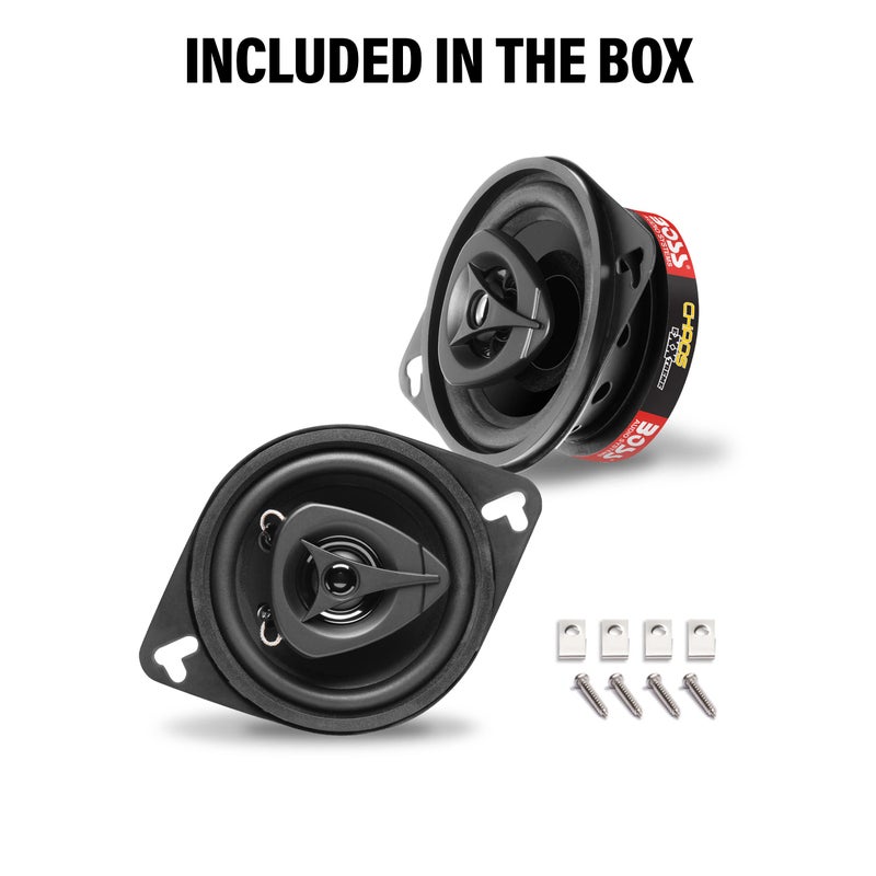 BOSS Audio Systems CH3220B Chaos Series 3.5 Inch Car Door Speakers - 140 Watts Max (per Pair), Coaxial, 2 Way, Full Range, 4 Ohms, Bocinas para Carro - Image 5