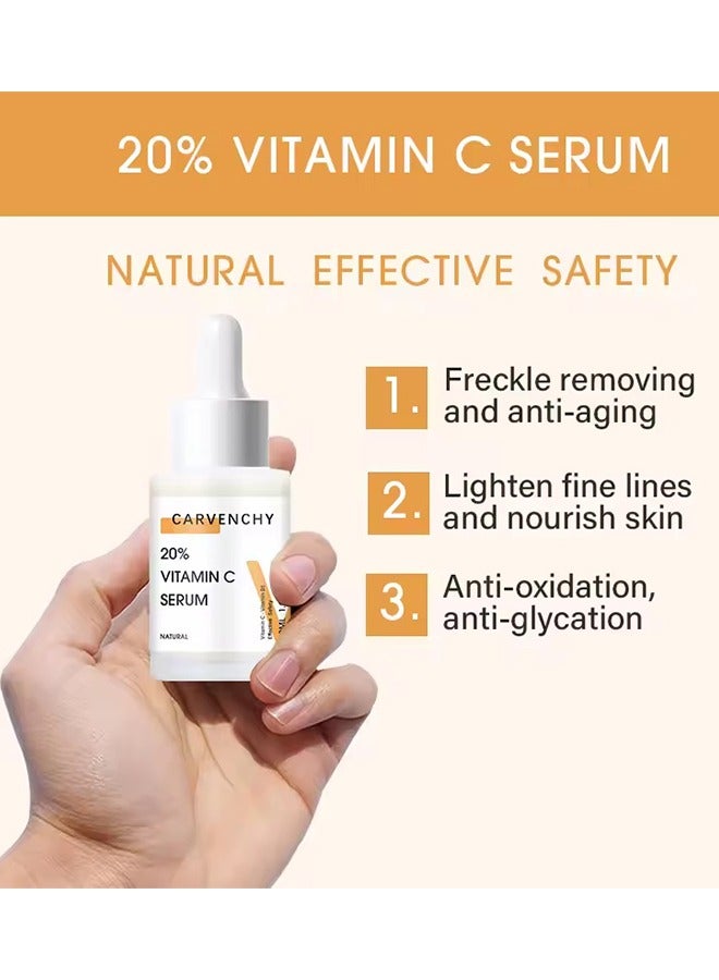 CARVENCHY 20% Vitamin C Serum - Essence Freckle Removing and Anti-Aging - Image 4