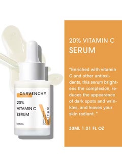 CARVENCHY 20% Vitamin C Serum - Essence Freckle Removing and Anti-Aging  - Image 5