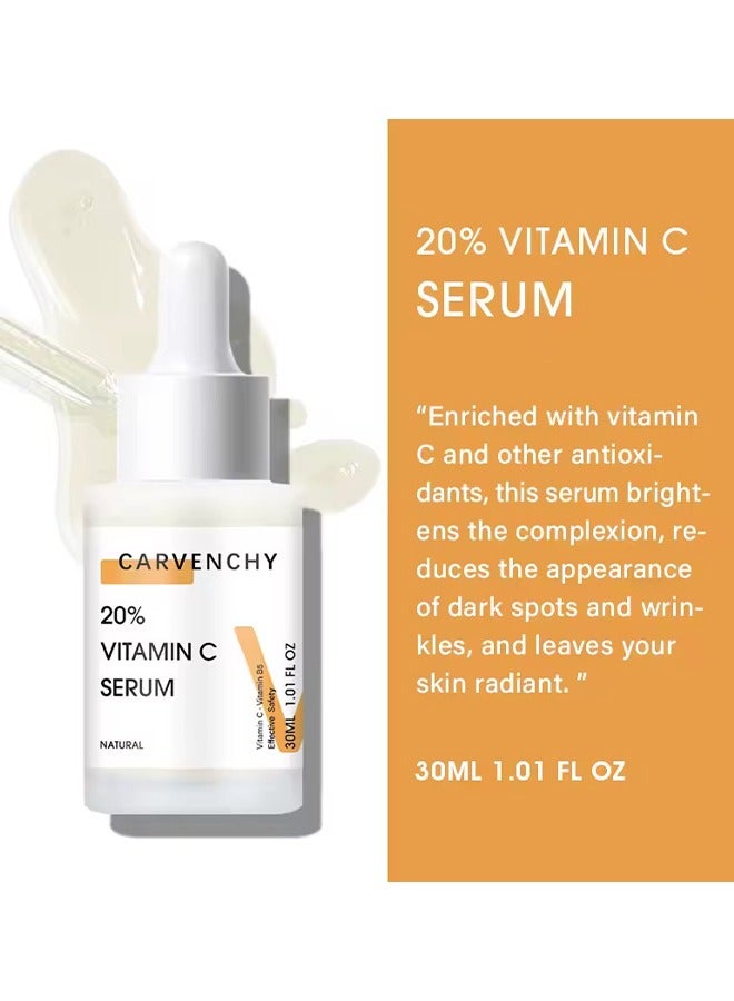 CARVENCHY 20% Vitamin C Serum - Essence Freckle Removing and Anti-Aging - Image 5