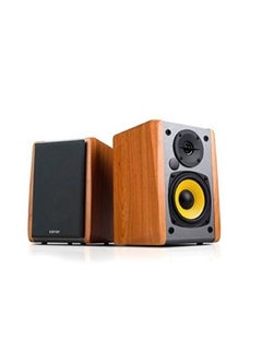 EDIFIER Edifier R1010BT Powered Bluetooth Bookshelf Speaker Bluetooth 5.1 Brown  - Image 4