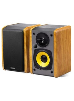 EDIFIER Edifier R1010BT Powered Bluetooth Bookshelf Speaker Bluetooth 5.1 Brown  - Image 1