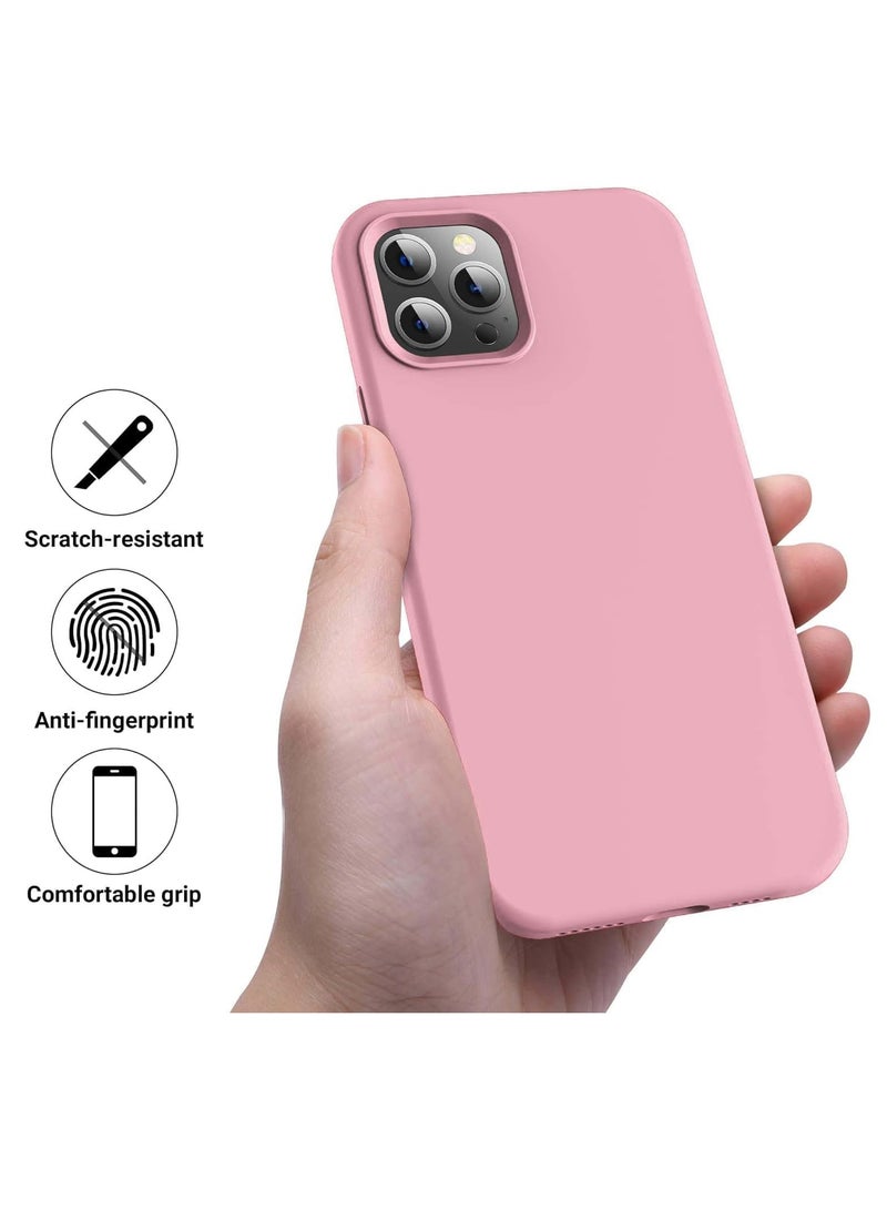 Silicone Case Compatible with iPhone 14 Pro - Perfect Protection and Stylish Design, Compatible with Wireless Charging, Protects from Bumps and Scratches. (Pink) - Image 3