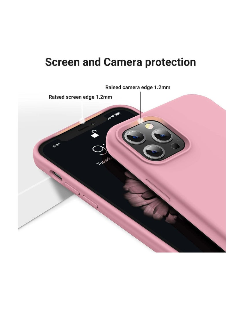 Silicone Case Compatible with iPhone 14 Pro - Perfect Protection and Stylish Design, Compatible with Wireless Charging, Protects from Bumps and Scratches. (Pink) - Image 4