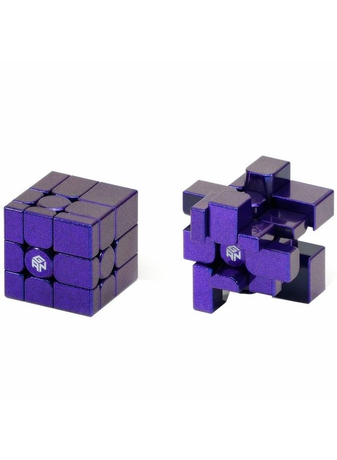 CuberSpeed Gan Mirror Cube Uv Coated Speed Cube Purple Gan Mirror Blocks Magnetic Cube Puzzle - Image 3