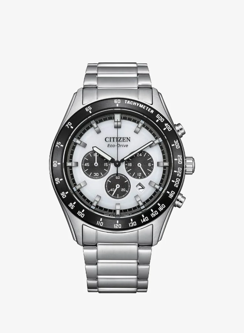 CITIZEN Men's Stainless Steel Chronograph Watch CA4674-58A - 43 mm