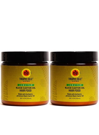 Tropic Isle Living Jamaican Black Castor Oil Hair Food 4oz (Pack of 2) - Nutrient-Rich Formula for Scalp Nourishment, Hair Growth, and Breakage Prevention - pzsku/Z21891F3C6A09EC4D3333Z/45/_/1737032203/fec5c219-6e99-4547-8933-bf7547e52595