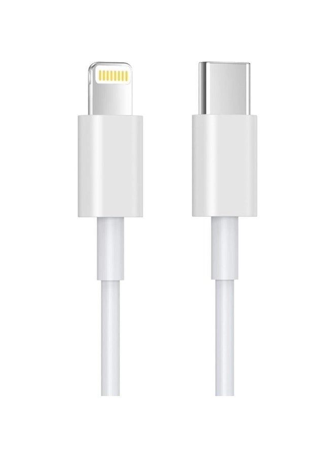2 Pack USB-C To Lightning Cable (1m) Compatible With IPhone MFi Fast Charger Lightning Cable PD 20W - Image 2