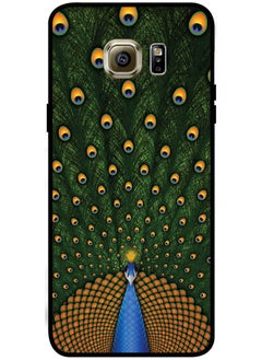 Protective Case Cover For Samsung Galaxy S6 Edge Plus Smart Series Printed Protective Case Cover for Samsung S6 Edge Plus Peacock