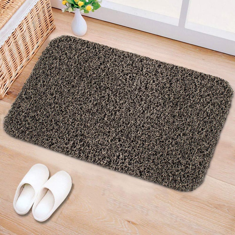 Freelance Cushion Main Door Mats for Entrance, 46x76 cm Grey-Black - Soft PVC Mesh Indoor & Outdoor Foot Mat - Slip-Resistant Doormats for Main Door Entrance - Front Doormat for Home/Office - Image 4