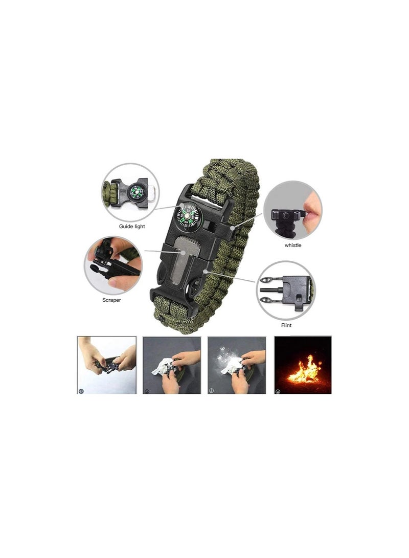 Meetion Outdoor 11 In 1 Survival Tool Sos Professional Pocket Survival Gear Camping Equipment Survival First Aid Kit - Image 4
