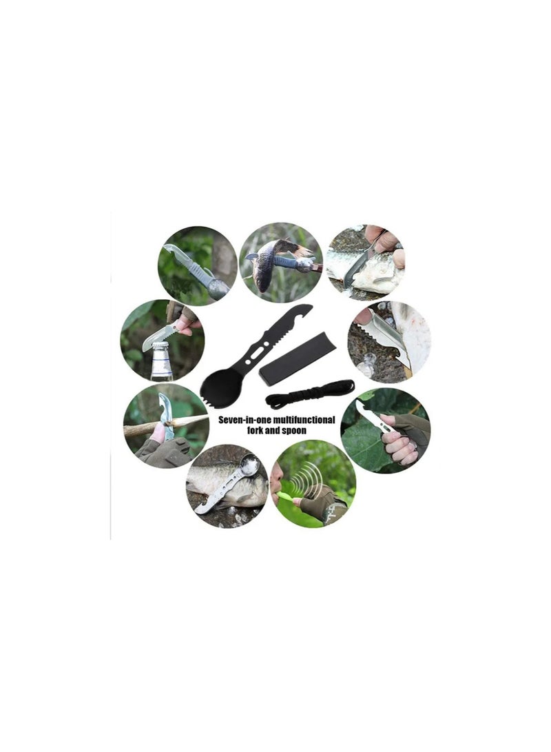 Meetion Outdoor 11 In 1 Survival Tool Sos Professional Pocket Survival Gear Camping Equipment Survival First Aid Kit - Image 2