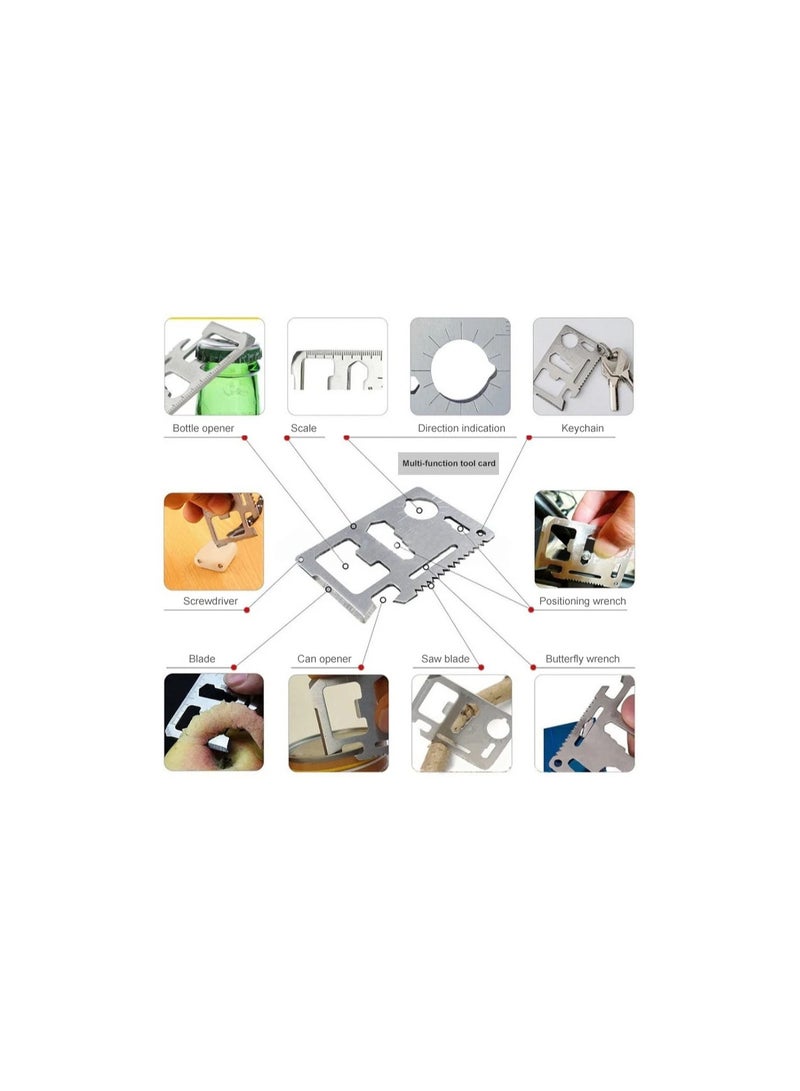 Meetion Outdoor 11 In 1 Survival Tool Sos Professional Pocket Survival Gear Camping Equipment Survival First Aid Kit - Image 5