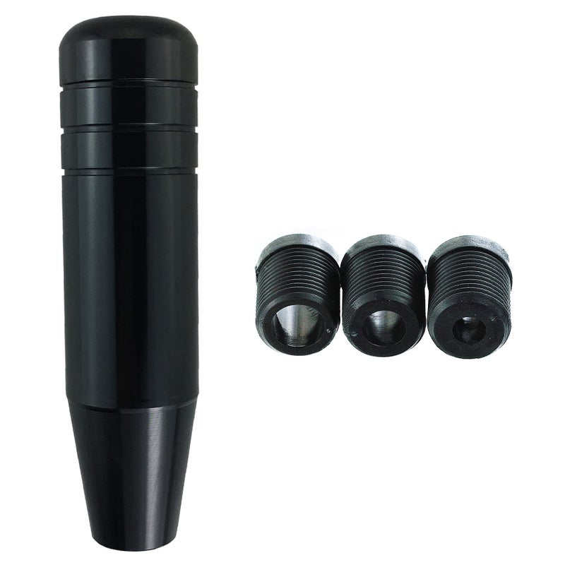 Abfer 5" Heavy Weighted Shift Knob, Aluminum Alloy Car Gear Lever Stick Shifter Handle Fit Most Automatic Manual Vehicle (Black) - Image 5