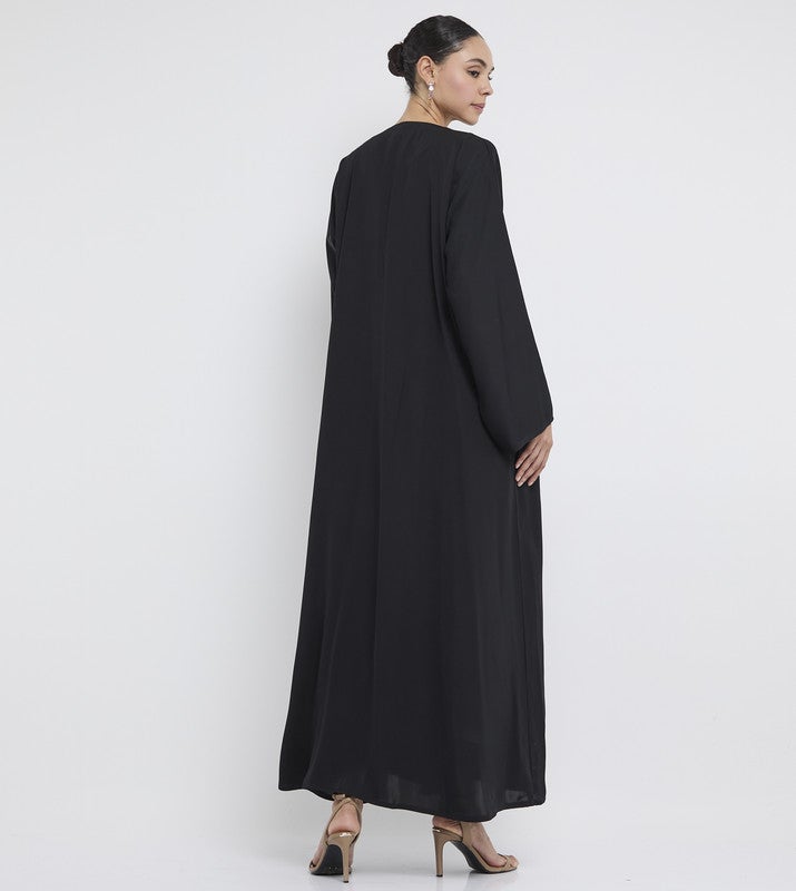 ROZA Stylish hand work abaya - Image 4