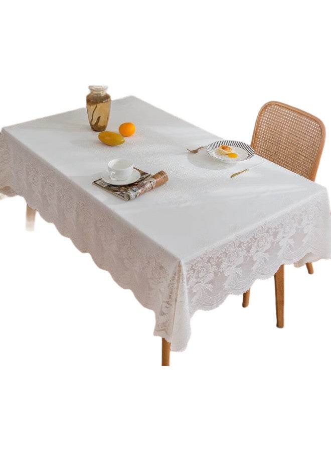 Moon Time Mengting Tablecloth, Waterproof And Oil-Proof, Washable, Dining Table Cover, Rectangular Table Mat, Thickened Table Pad, Placemat - Image 2