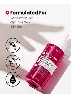 NINELESS NINELESS B-Boost 10% Niacinamide Serum - Face Serum for Even Skin Tone - Tranexamic Acid & Glutathione - Revialize Complexion - Korean Skincare, 1.01 fl.oz.  - Image 5